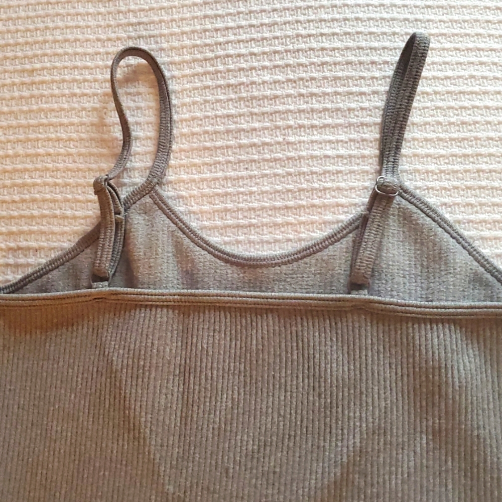 FCT Gray Ribbed Jumpsuit - Picture 6 of 7